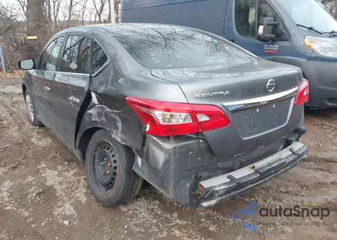 2016 Nissan Sentra Fe+ S/S/Sl/Sr/Sv из США, поврежденный, VIN 3N1AB7AP2GY246912